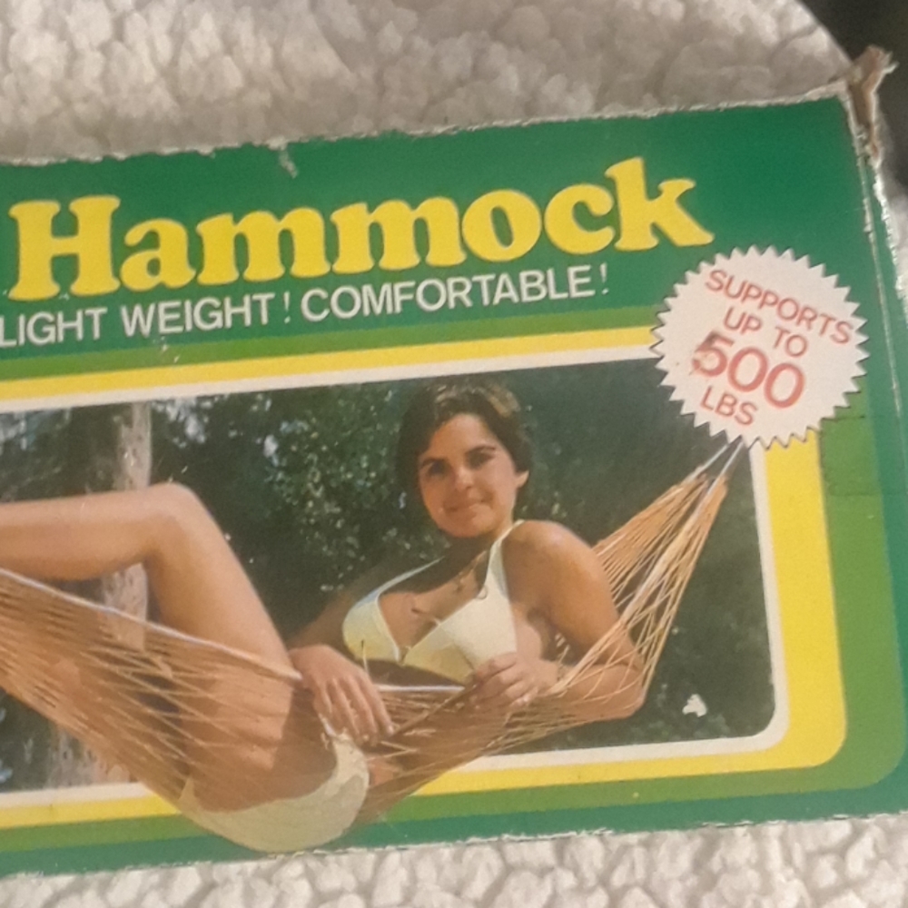 Vintage  Mini Hammock - Picture 2 of 4